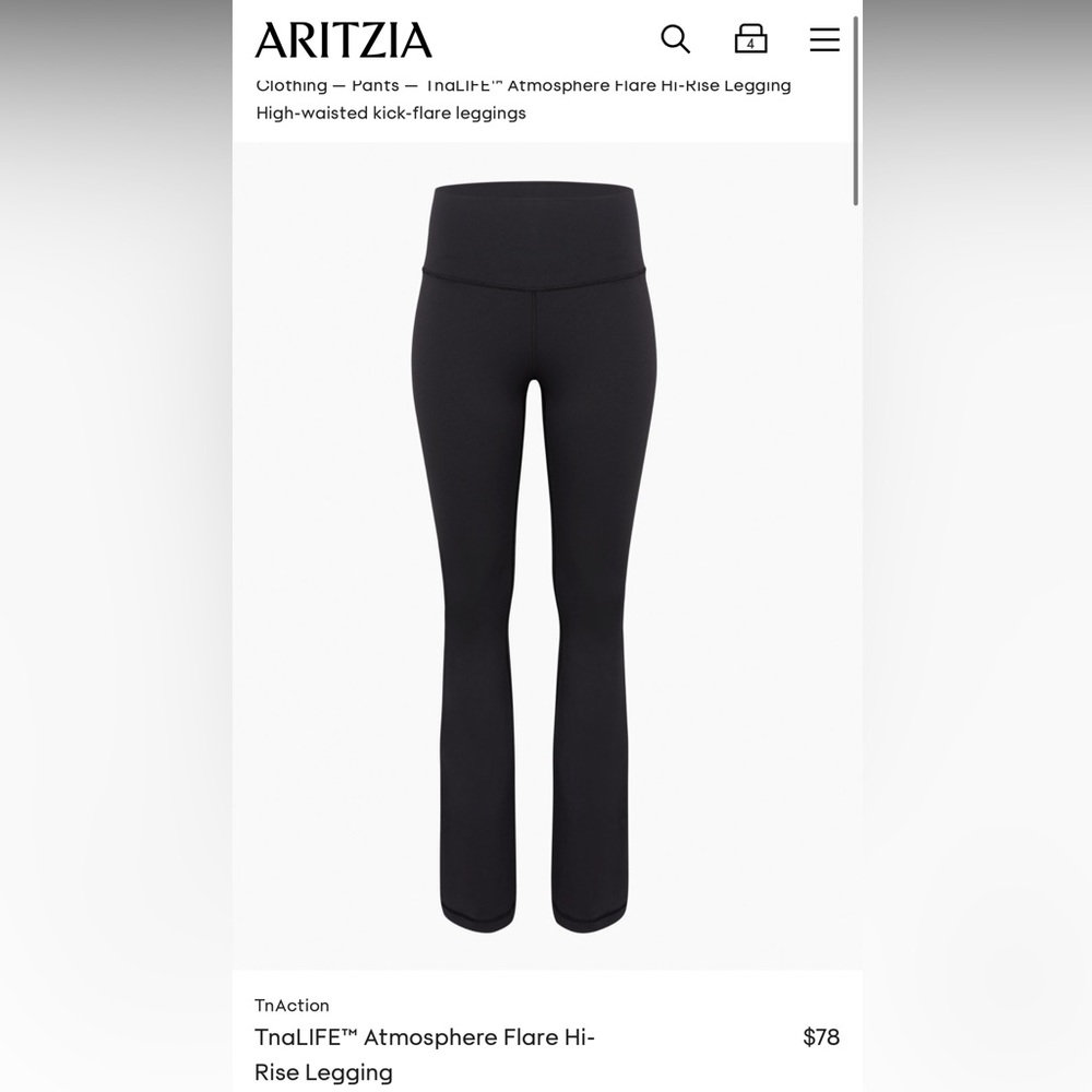 Aritzia Flare Leggings